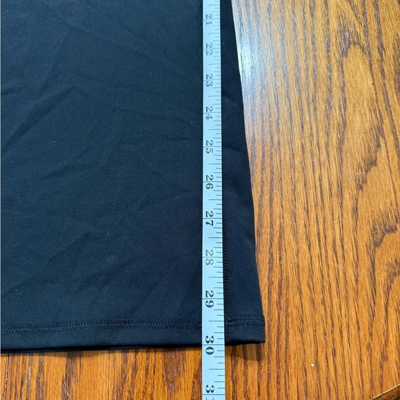 Copyleaf High waisted Flared Yoga Pants Pockets Black Size Large New - Picture 10 of 11